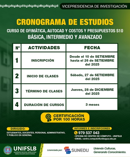 Costos y Cronograma