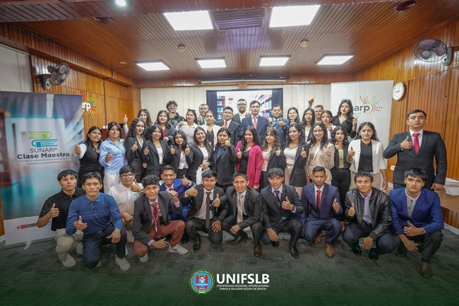 Estudiantes de la UNIFSLB fortalecen su formación jurídica en visitas académicas al Congreso de la República, SUNARP y la Universidad Nacional Mayor de San Marcos