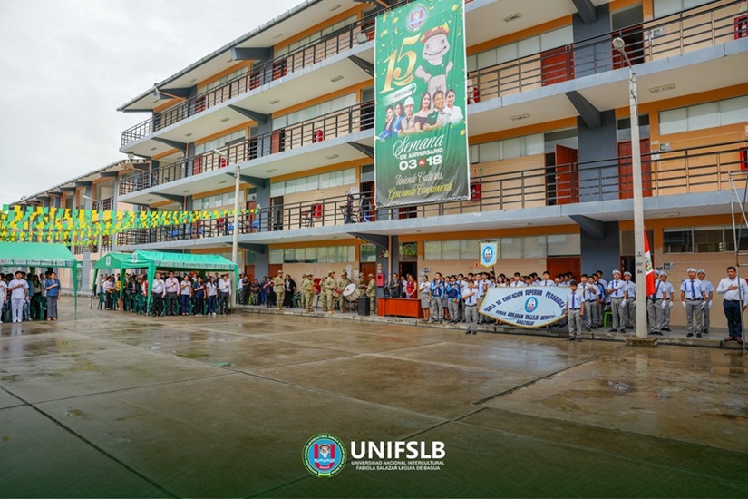UNIFSLB celebró la Ceremonia Protocolar por sus XV Años de Vida Institucional
