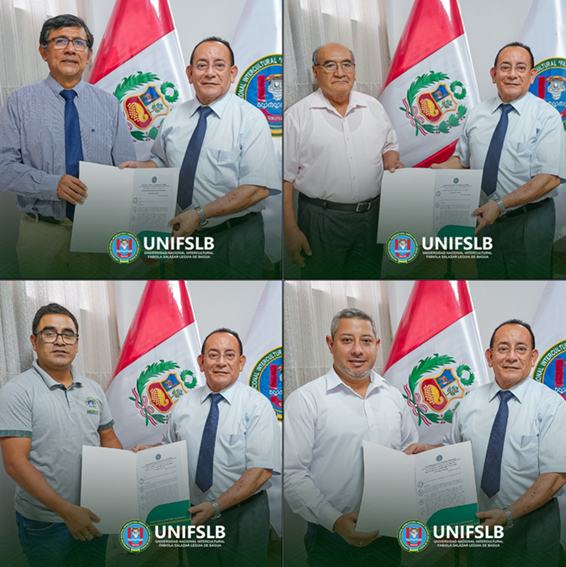 UNIFSLB reconoce a sus autoridades y funcionarios por la obtención de certificaciones ISO