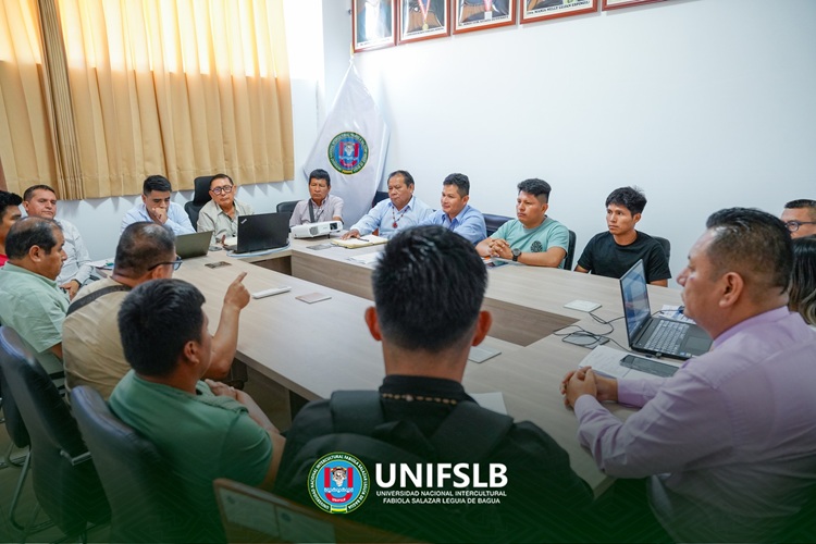 UNIFSLB fortalece el diálogo con líderes awajún y estudiantes para mejorar servicios universitarios